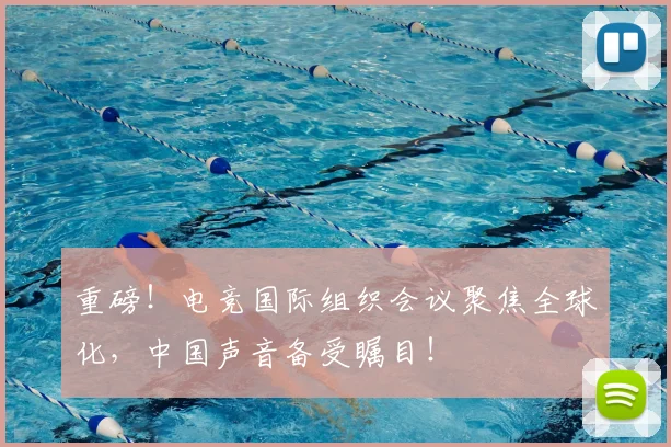 重磅！电竞国际组织会议聚焦全球化，中国声音备受瞩目！